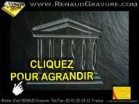 Travail de gravure pour l'unesco