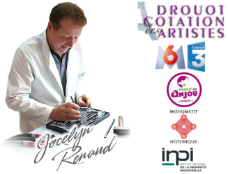 Jocelyn Renaud, Lithograveur funéraire